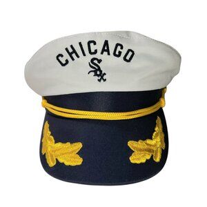 Chicago White Sox Boat Captain Hat by City Cruises One Size Flex Fit SGA New